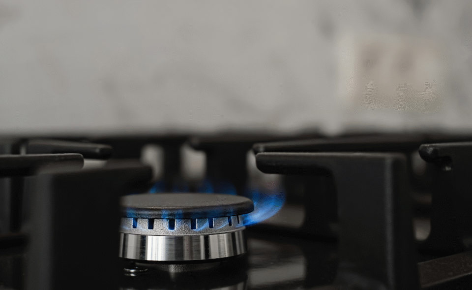 Fogão a gas encanado