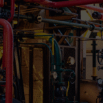 instalação de tubulação de gás