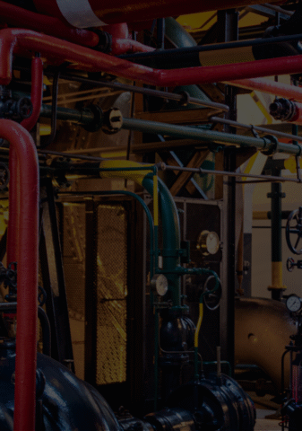 instalação de tubulação de gás