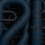 instalação de tubulação de gás