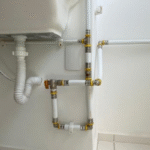 Vazamento de gás na tubulação