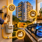 instalação de gás encanado em apartamento