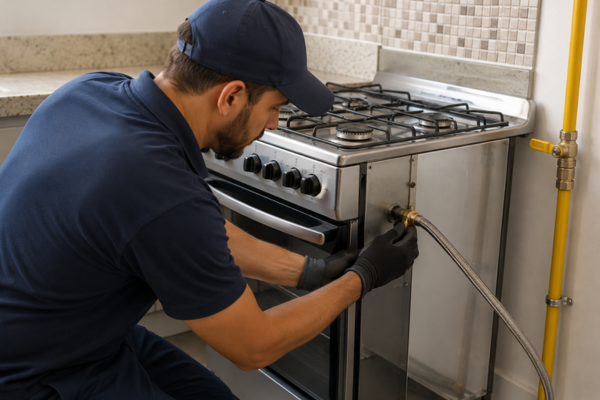 instalação de gás encanado em apartamento