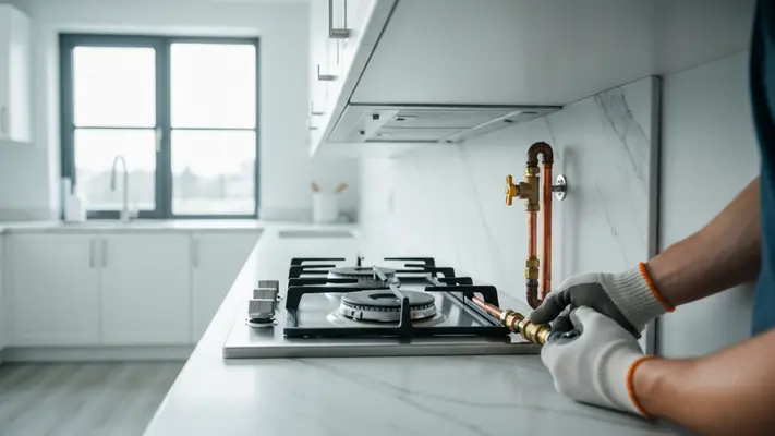 instalação de gás encanado residencial