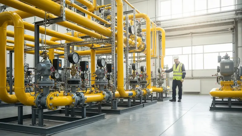 Instalação de Gás Industrial Essencial Gás